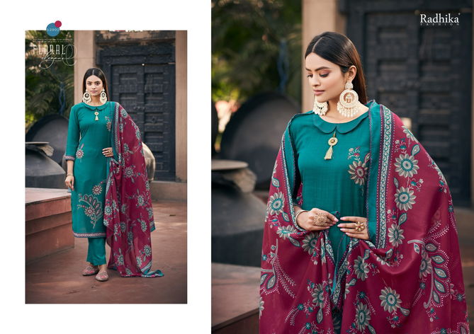 Azara Kenza Vol 9 By Radhika Cotton Dress Material Catalog